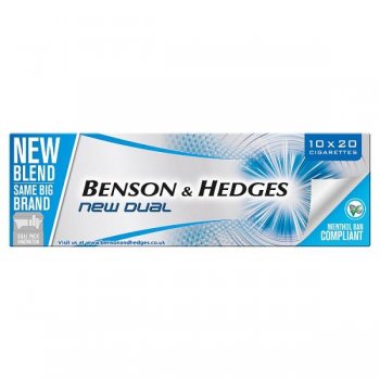 Benson & Hedges New Dual Box cigarettes 10 cartons