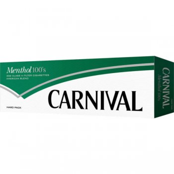 Carnival Menthol 100’s Box cigarettes 10 cartons