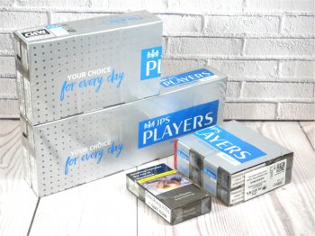 Players Bright Blue Superking Cigarettes 10 cartons