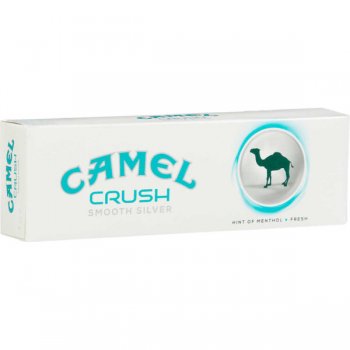 Camel Crush Smooth Silver Box cigarettes 10 cartons