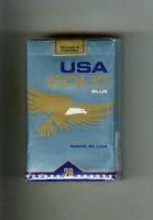 USA Gold Blue Soft box cigarettes 10 cartons