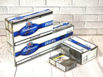 Rothmans Original Kingsize Cigarettes 10 cartons