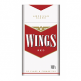 Wings Red 100’s Box Cigarettes 10 cartons