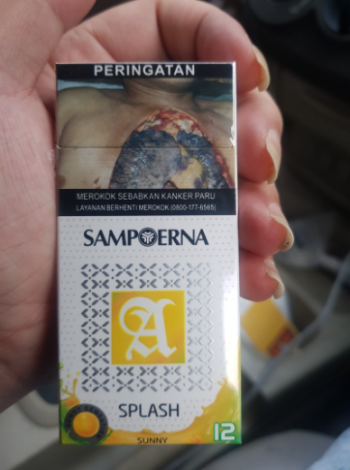 Sampoerna Splash Sunny 12’s cigarettes 10 cartons