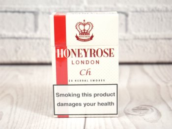 Honeyrose London CH (Formerly Cherry) Flip Top Herbal Cigarettes 10 cartons