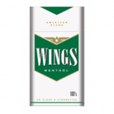 Wings Menthol 100’s Box Cigarettes 10 cartons