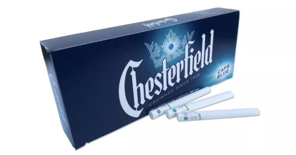 Chesterfield Blue Caps Box cigarettes 10 cartons