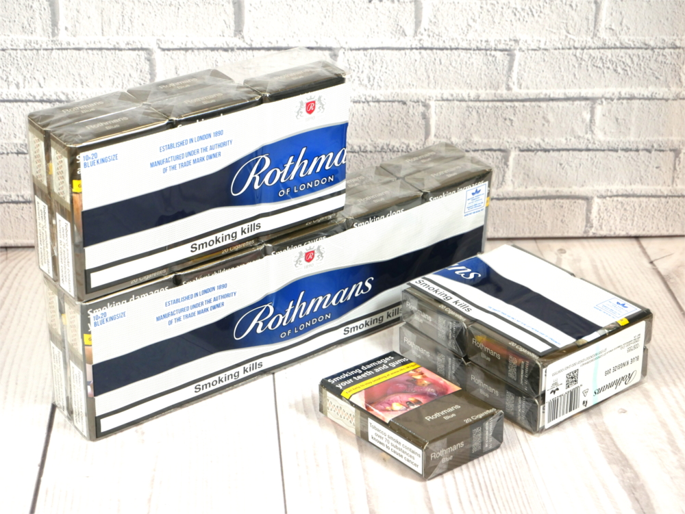 Rothmans Blue Kingsize Cigarettes 10 cartons